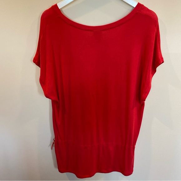 Womens CAbi Red Top Medium - Picture 3 of 5